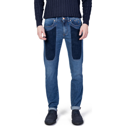 Vêtements Homme Jeans slim Jeckerson JUPPA077JOHN002 DNDTFDENI005 Bleu