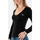 Vêtements Femme T-shirts manches longues Calvin Klein Jeans j20j222882 Noir