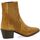 Chaussures Femme Boots Pao Boots cuir velours Marron