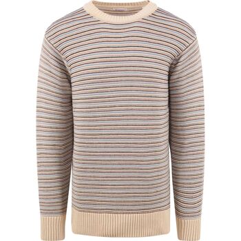 Vêtements Homme Pulls Knowledge Cotton Apparel Sweater Rayures Multicolore Multicolore