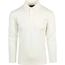 Vêtements Homme T-shirts & Polos Marc O'Polo Poloshirt  Knitted Blanche Beige