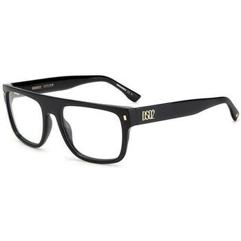 lunettes de soleil dsquared  d2 0036 cadres optiques, noir, 56 mm 