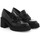 Chaussures Femme Mocassins Kennel + Schmenger GLOSSY Noir