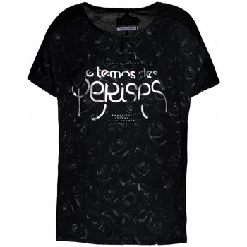 Vêtements Homme T-shirts manches courtes Le Temps des Cerises T-Shirt  Blackrosie Black Noir