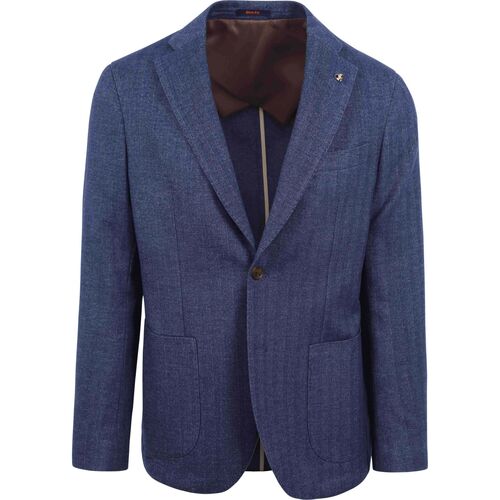 Vêtements Homme Vestes / Blazers Suitable Blazer Lugano Bleu Foncé Bleu