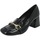 Chaussures Femme Mocassins L'angolo 584010.01_34 Noir