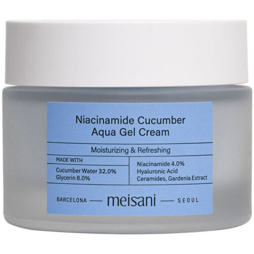 Beauté Hydratants & nourrissants Meisani Niacinamide Cucumber Aqua Gel Cream 
