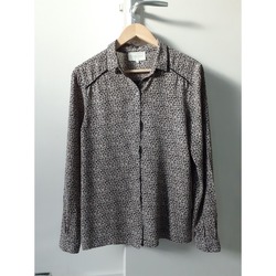 Vêtements Femme Chemises / Chemisiers Sud Express Chemise motif léopard Noir