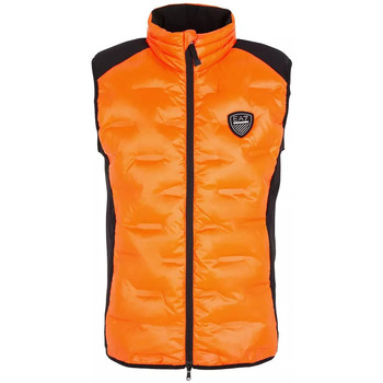 Vêtements Homme Emporio Armani ribbed panel polo shirt Ea7 Emporio Armani Gilet EA7 6RPQ06 PNCLZ Uomo Arancione Orange