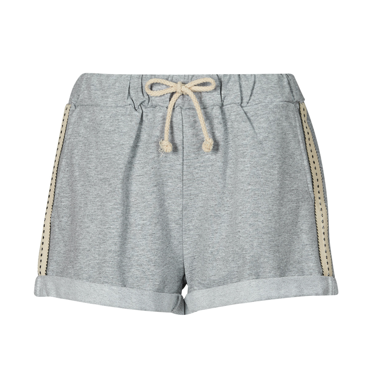Vêtements Femme Shorts Sequin / Bermudas Moony Mood YL599-GRIS Gris