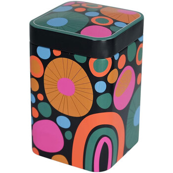 Vases / caches pots dintérieur Paniers / boites et corbeilles Eigenart Boite métallique pour le thé Cheerful  100 grs Multicolore