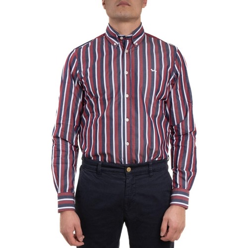 Vêtements Homme Chemises manches longues Pochettes / Sacoches CRK011012555B Rouge
