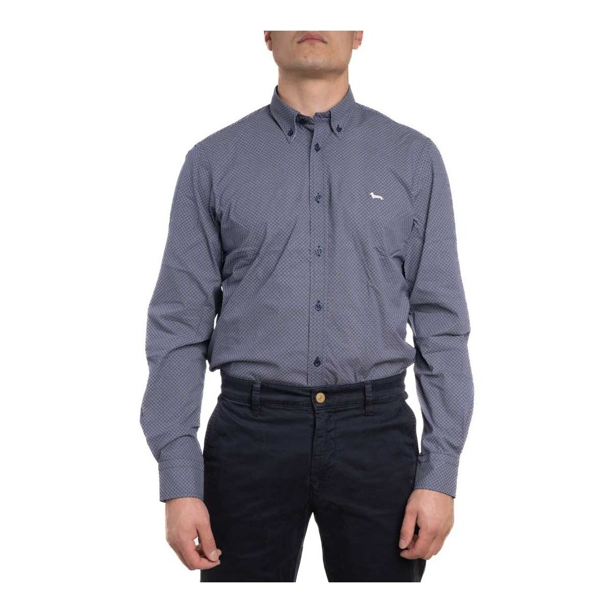 Vêtements Homme Chemises manches longues Harmont & Blaine CRK026012572M Bleu