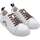 Chaussures Femme Baskets mode Bons baisers de Paname Baskets En Cuir Betty Bronze Leopard Lace Blanc