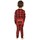 Vêtements Garçon Pyjamas / Chemises de nuit Lazyone - Pyjama une pièce Bear cheeks enfant Rouge
