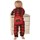 Vêtements Garçon Pyjamas / Chemises de nuit Lazyone - Pyjama une pièce Bear cheeks bébé et nourrisson Rouge