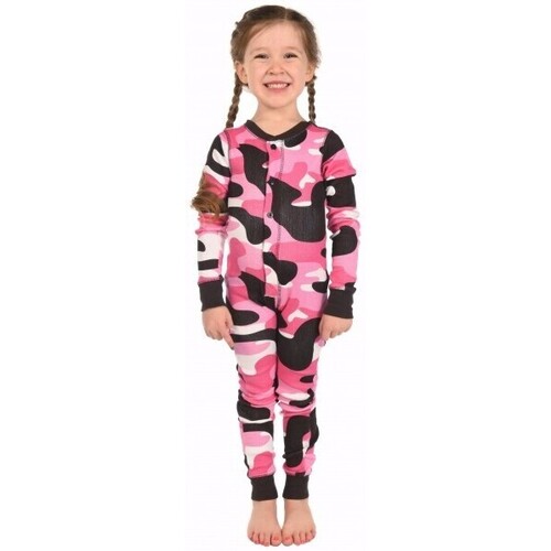 Vêtements Fille Pyjamas / Chemises de nuit Lazyone - Pyjama une pièce Deeriaire enfant Rose