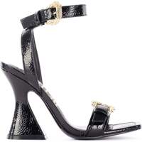 Chaussures Femme Escarpins Versace Buckle-Detail Sandals Noir