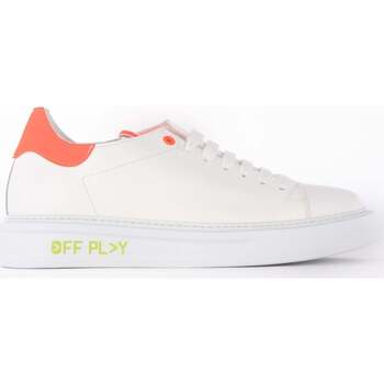 Chaussures Homme Baskets basses Off Play Firenze White Fuxia Fluo Rouge