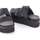 Chaussures Femme Sandales et Nu-pieds Calvin Klein Jeans Logo Jacquard Platform Noir