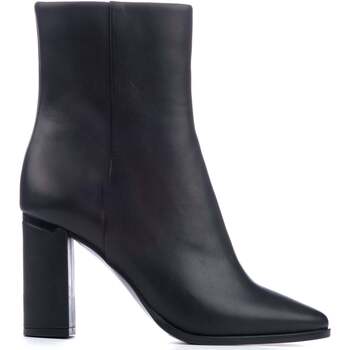 Chaussures Femme Bottes ville Calvin Klein Jeans Cup Heel Ankle Boot 80 Noir