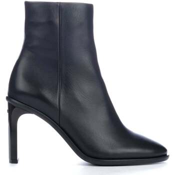 Chaussures Femme Escarpins Calvin Klein Jeans Curved Stil Ankle Boot 90Hh Noir
