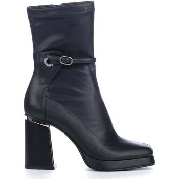 Chaussures Femme Bottes ville Liu Jo Nana' 03 - Ankle Boot Stretch Spreading Noir
