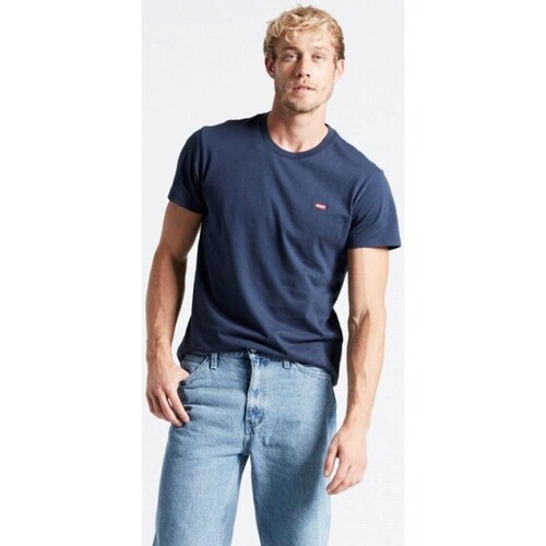 Vêtements Homme T-shirts manches courtes Levi's 56605 0017 SS ORIGINAL HM TEE Bleu