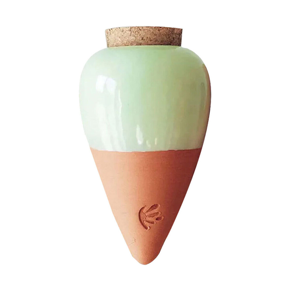 Maison & Déco Vases / caches pots d'intérieur Pepin Olla Pépin en terre cuite finition vert pastel Vert