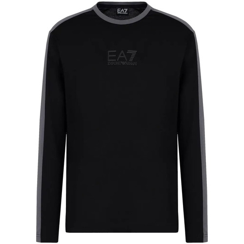 Vêtements Homme T-shirts & Polos Ea7 Emporio Armani contrast T-shirt à manches longues pour homme EA7 6RPT16 PJ Noir