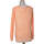 Vêtements Femme Gilets / Cardigans Karl Marc John 36 - T1 - S Orange