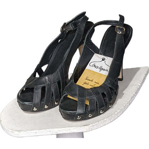 Chaussures Femme Escarpins Maison Minelli paire d'escarpins  36 Noir Noir