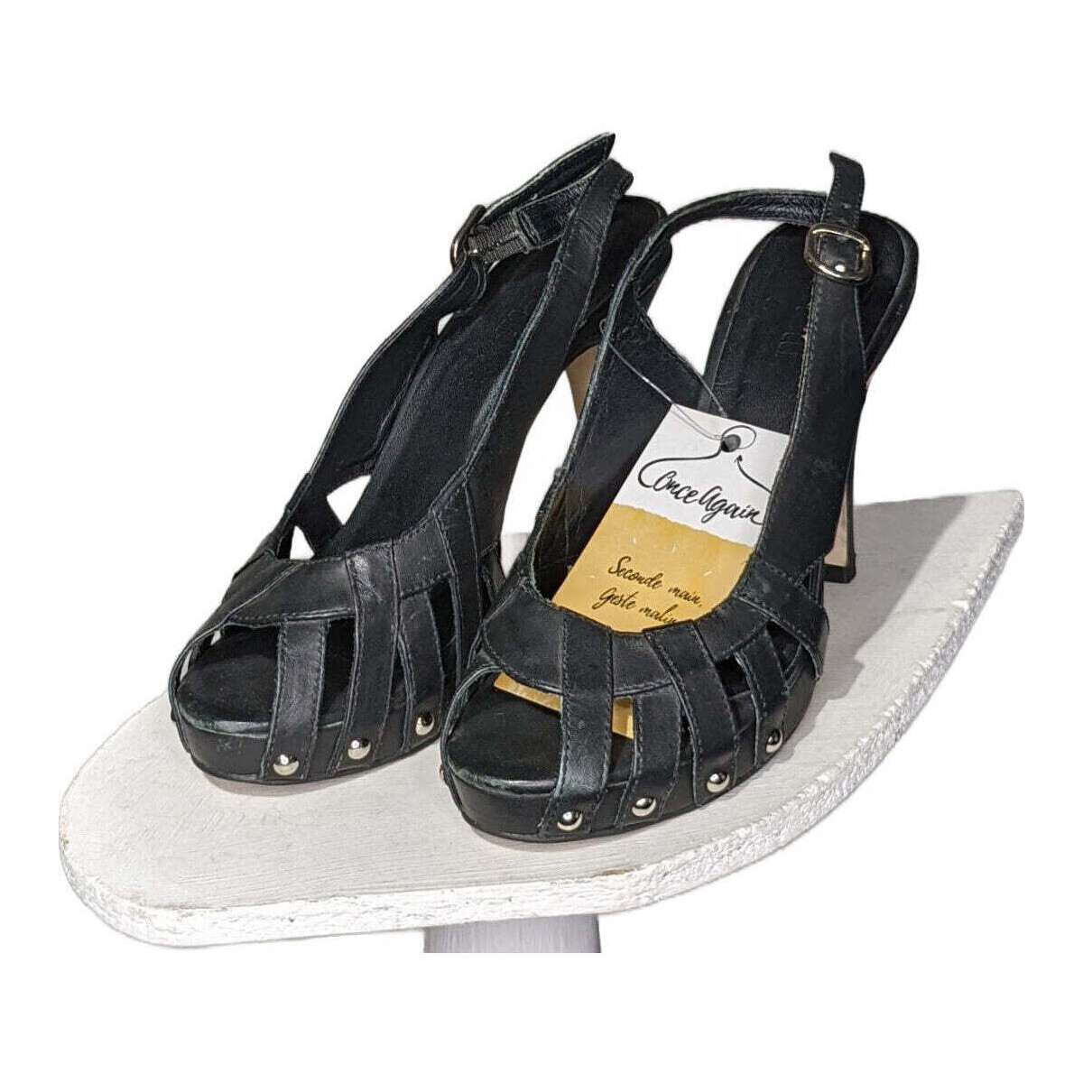 Chaussures Femme Escarpins Minelli paire d'escarpins  36 Noir Noir