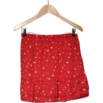 Vêtements Femme Jupes Pepe JEANS RIBBED jupe courte  36 - T1 - S Rouge Rouge