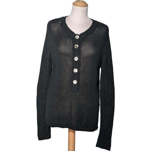 Vêtements Femme Gilets / Cardigans Chemise En Coton 36 - T1 - S Noir