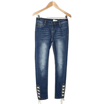 jeans kookaï  jean slim femme  34 - t0 - xs bleu 
