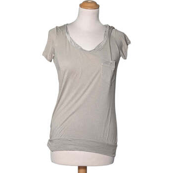 Vêtements Femme checked long-sleeved shirt Bianco Comptoir Des Cotonniers 36 - T1 - S Gris