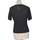 Vêtements Femme T-shirts & Polos Weill top manches courtes  38 - T2 - M Noir Noir