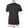 Vêtements Femme T-shirts & Polos Uniqlo top manches courtes  34 - T0 - XS Noir Noir