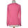 Vêtements Femme T-shirts & Polos Esprit top manches longues  34 - T0 - XS Rose Rose