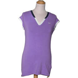 Vêtements Femme T-shirts & Polos Nike top manches courtes  38 - T2 - M Violet Violet