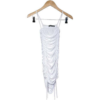 robe courte boohoo  robe courte  34 - t0 - xs blanc 