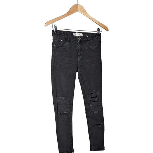 Vêtements Femme Jeans Mango jean slim femme  34 - T0 - XS Noir Noir
