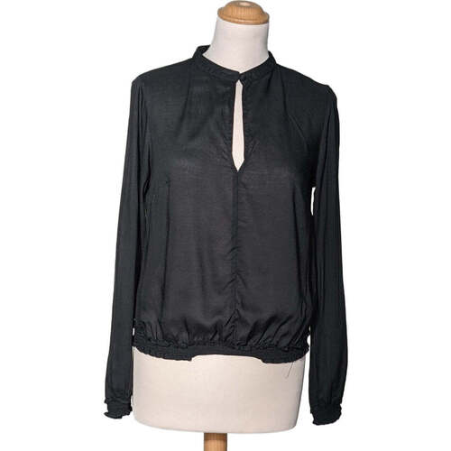 Vêtements Femme Bouts de canapé / guéridons Benetton blouse  34 - T0 - XS Noir Noir