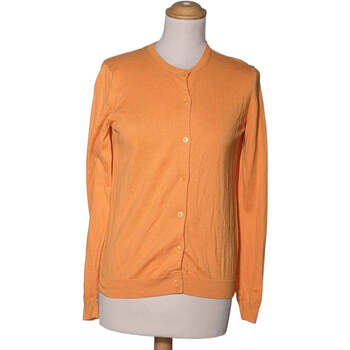 Vêtements Femme Gilets / Cardigans Uniqlo gilet femme  36 - T1 - S Orange Orange