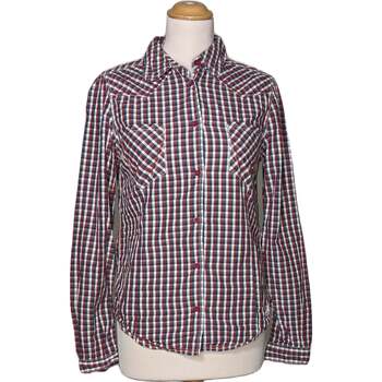 Vêtements new Chemises / Chemisiers Wrangler chemise  36 - T1 - S Rouge Rouge