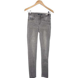 Vêtements Femme Jeans Bonobo jean slim femme  34 - T0 - XS Gris Gris