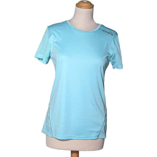 Vêtements Femme T-shirts & Polos pronador Diadora top manches courtes  36 - T1 - S Bleu Bleu