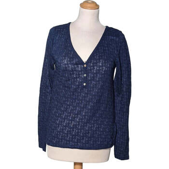Vêtements Femme T-shirts & Polos Bonobo top manches longues  34 - T0 - XS Bleu Bleu