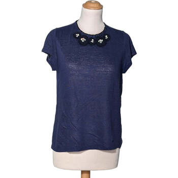 Vêtements Femme Oreillers / Traversins Maje top manches courtes  36 - T1 - S Bleu Bleu